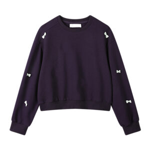 Bow Casual Sweatshirt