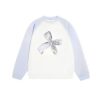 Check Bow Crewneck Sweatshirt