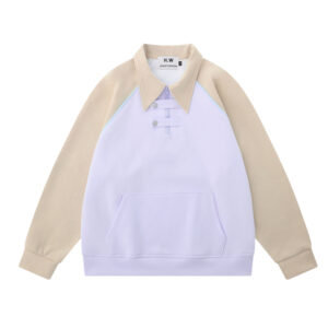 Half-Zip Colorblock Sweatshirt