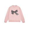 Lace Bow Crewneck Sweatshirt